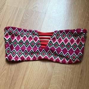 Mary grace swim strapless tube top swim pattern L